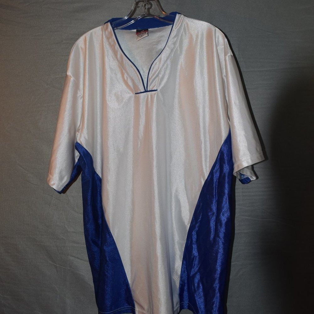 Men's | Large | Alleson | Blue & White | Athletic Shirt